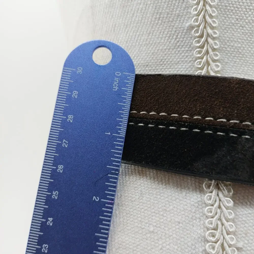 Arizona Jean Womens Belt Medium Two Tone Brown Black Suede Y2K